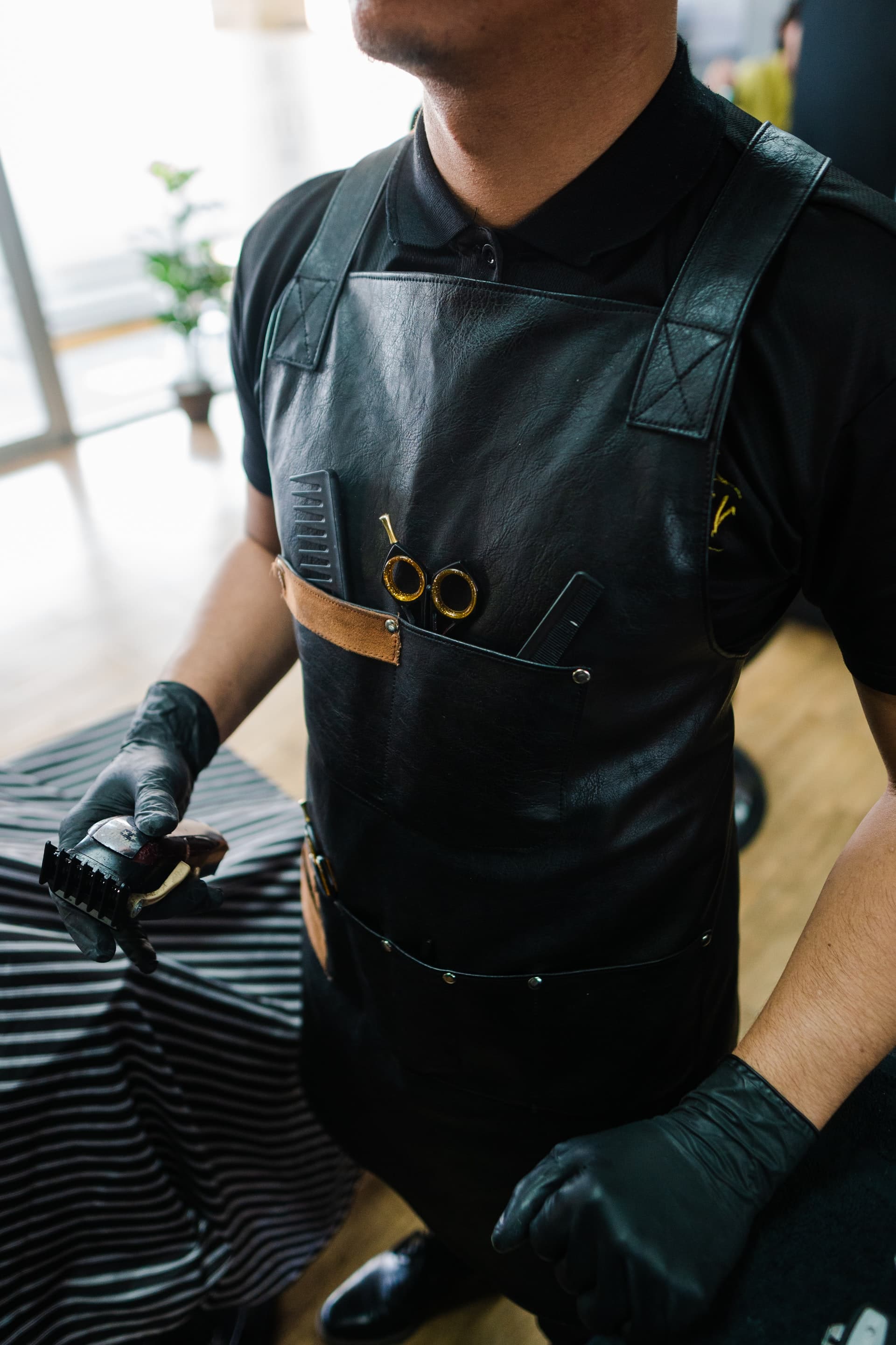 barber apron